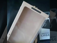 エレクトロニクス 梱包用の パーソナライズ可能な 白い硬い箱