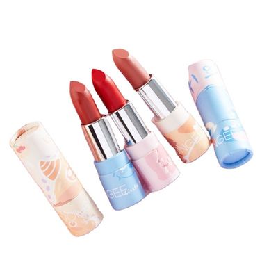品質  Twist Up Cosmetic Paperboard Lip Balm Tubes Reusable Biodegradable 工場